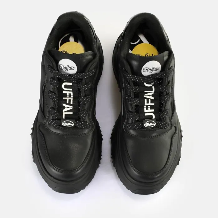 Shop Vegan Shoes BUFFALO Blader One Schwarzschwarz