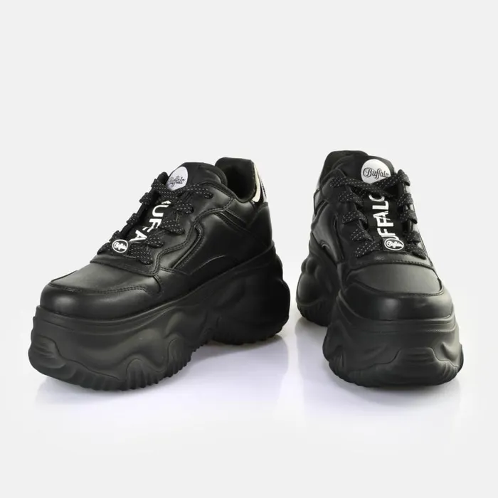 Shop Vegan Shoes BUFFALO Blader One Schwarzschwarz