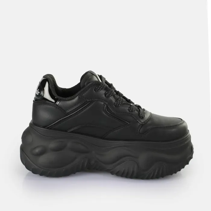 Shop Vegan Shoes BUFFALO Blader One Schwarzschwarz