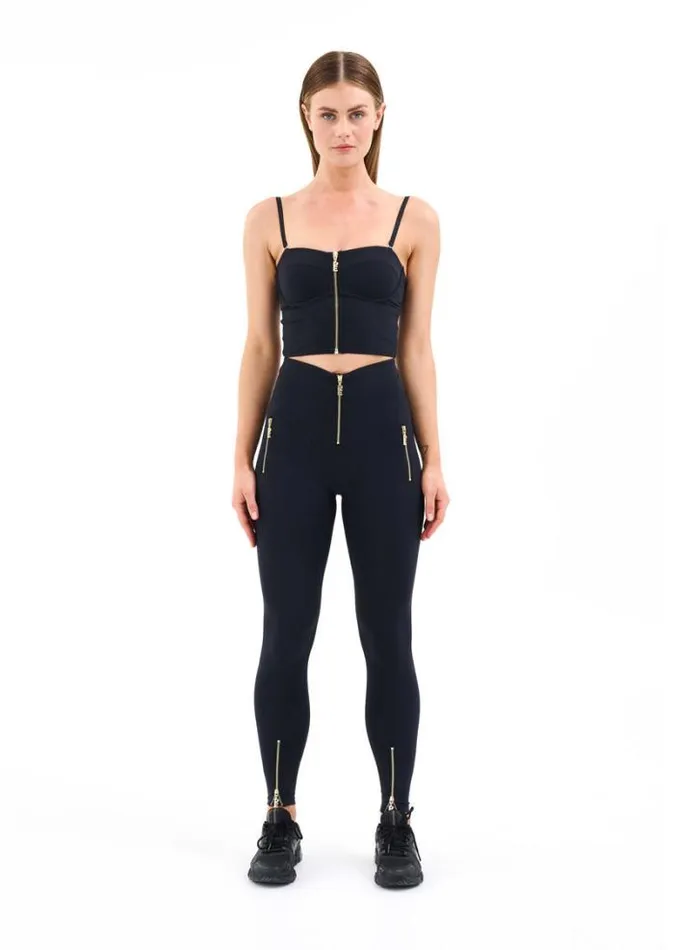 Shop VELOCITY LEGGING IN BLACK PE Nation Leggings
