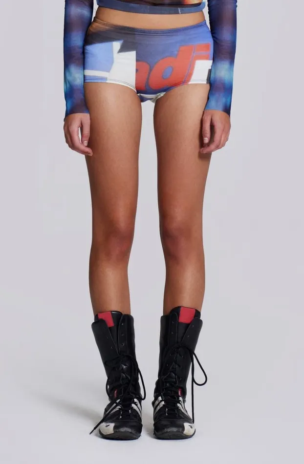 Shorts and Jorts Women Jaded London Fckin Tune Hot Pants