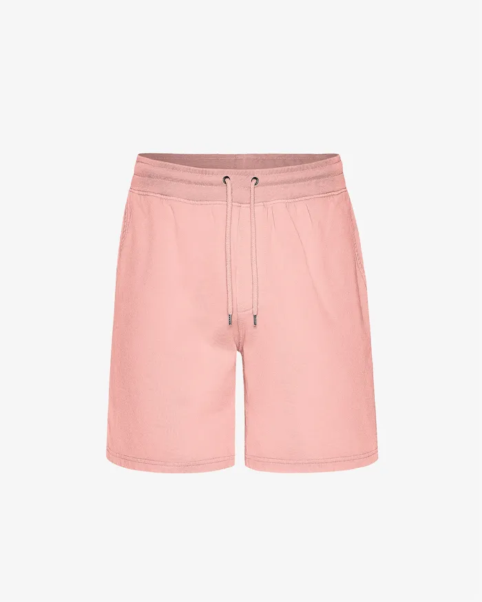 Shorts Men Colorfulstandard Classic Organic Sweatshorts 8211 Bright Coral