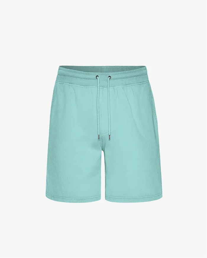 Shorts Men Colorfulstandard Classic Organic Sweatshorts 8211 Teal Blue