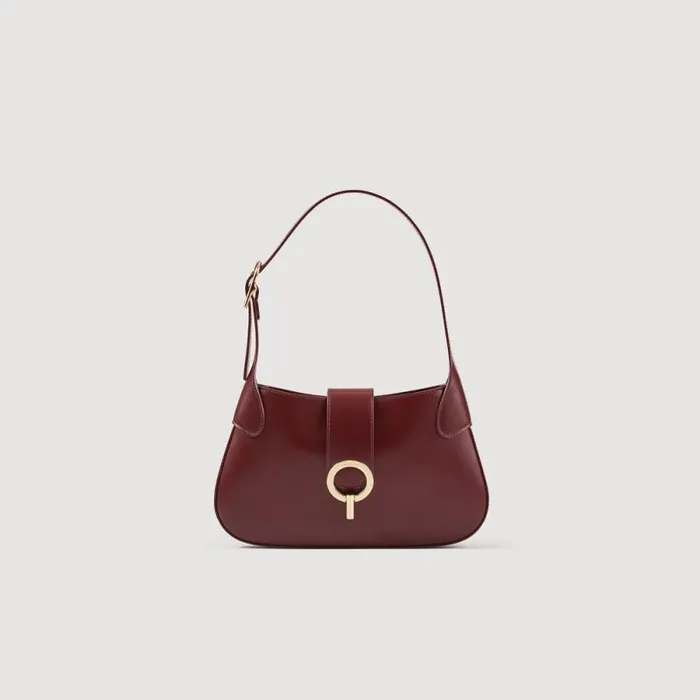 Shoulder Bags Women SANDRO Janet Bag Burgundy