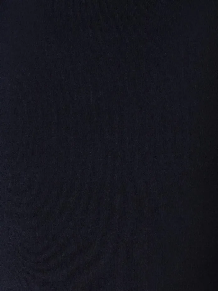 Silk Cotton Stretch Pullover With Short Volume Sleeves Black Women Akris Knitwear