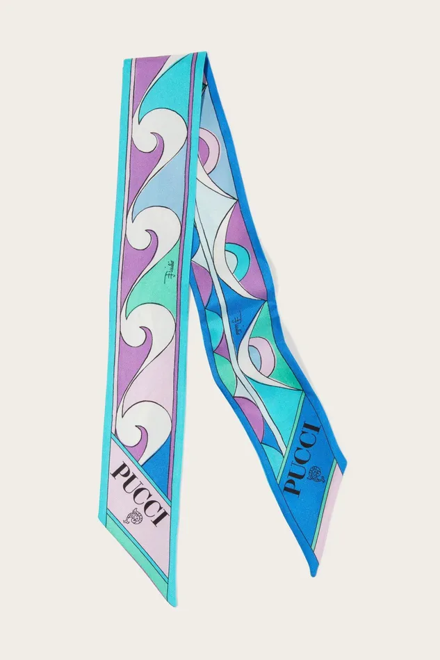 Silks Women PUCCI RombiPrint SilkTwill Scarf