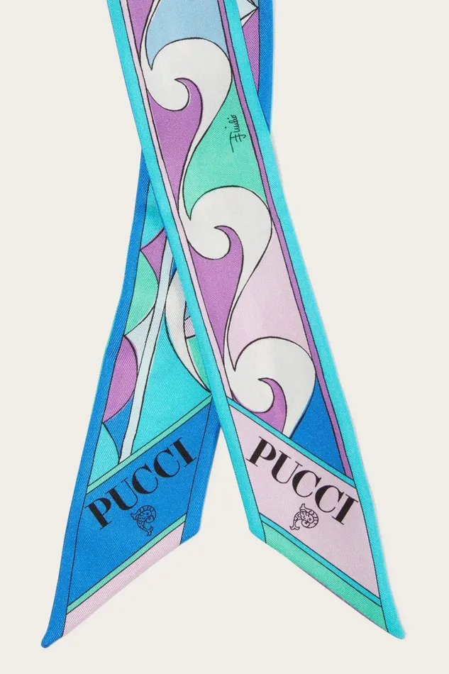 Silks Women PUCCI RombiPrint SilkTwill Scarf