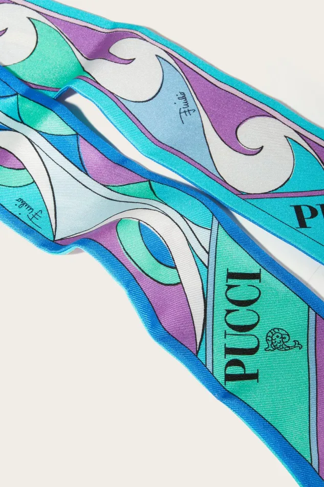 Silks Women PUCCI RombiPrint SilkTwill Scarf