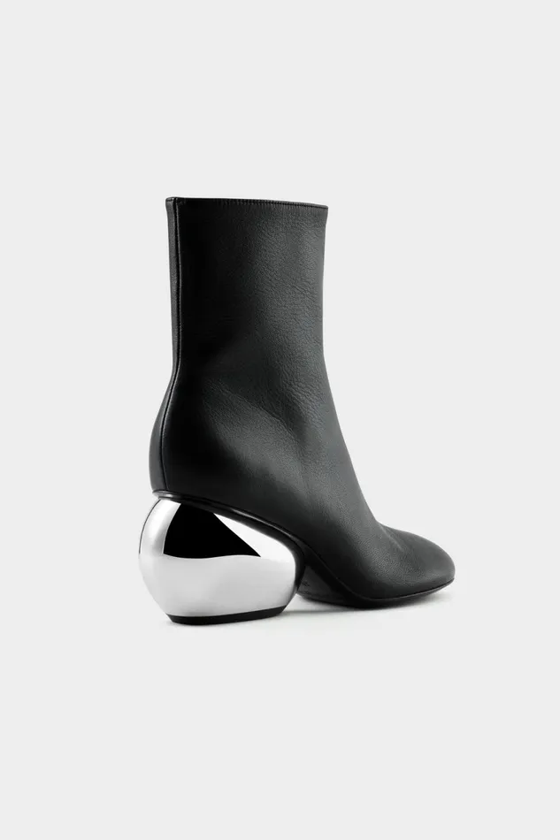 Simon Miller Boots Moderno Ankle Boot In Black Cow Suede 8211 Women