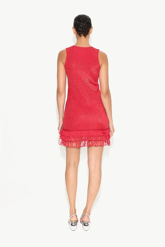 Simon Miller Dresses Albers Knit Mini Dress In Lucky Red 8211 Women Simon Miller Dresses Albers Knit Mini Dress In Lucky Red 8211 Women