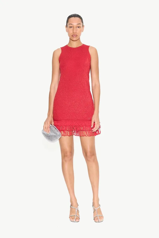 Simon Miller Dresses Albers Knit Mini Dress In Lucky Red 8211 Women Simon Miller Dresses Albers Knit Mini Dress In Lucky Red 8211 Women