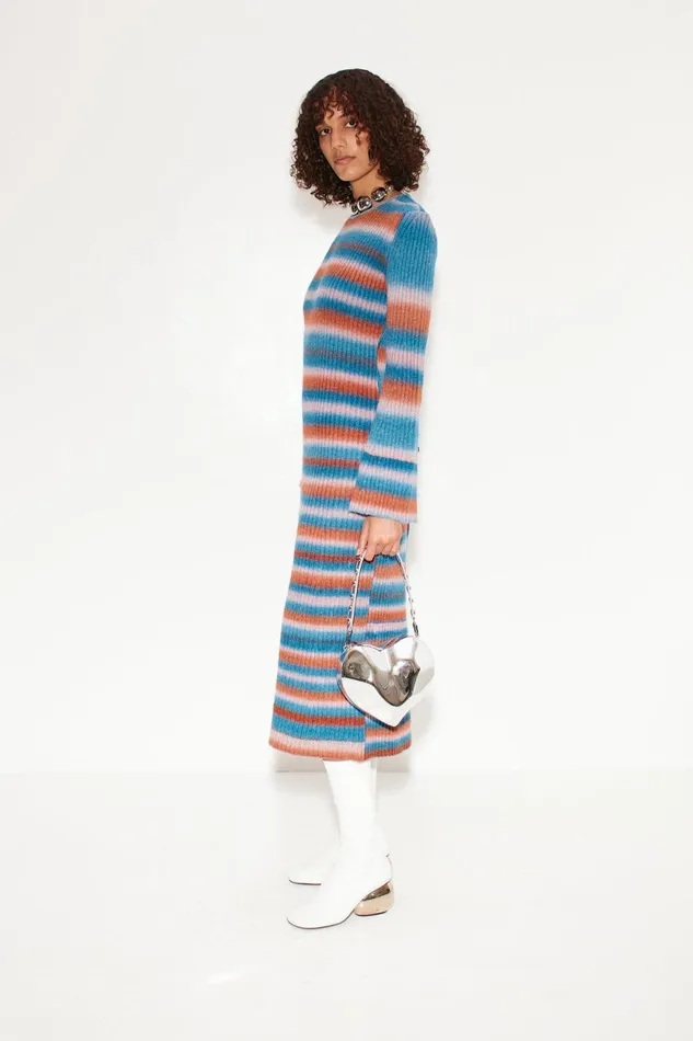 Simon Miller Dresses Axon Knit Dress In Matisse Blue Multi 8211 Women Simon Miller Dresses Axon Knit Dress In Matisse Blue Multi 8211 Women