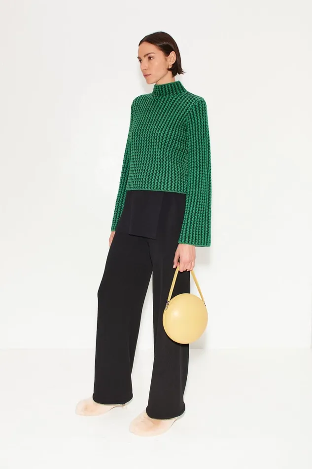 Simon Miller Knitwear Simon Miller Peep Textured Knit Sweater In Gummy Green 8211 Women Simon Miller Knitwear Simon Miller Peep Textured Knit Sweater In Gummy Green 8211 Women