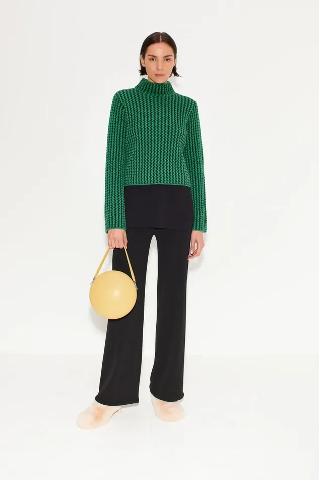 Simon Miller Knitwear Simon Miller Peep Textured Knit Sweater In Gummy Green 8211 Women Simon Miller Knitwear Simon Miller Peep Textured Knit Sweater In Gummy Green 8211 Women