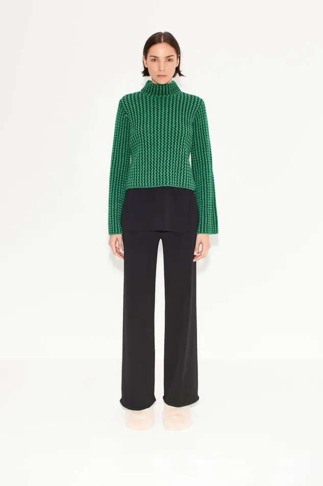 Simon Miller Knitwear Simon Miller Peep Textured Knit Sweater In Gummy Green 8211 Women Simon Miller Knitwear Simon Miller Peep Textured Knit Sweater In Gummy Green 8211 Women