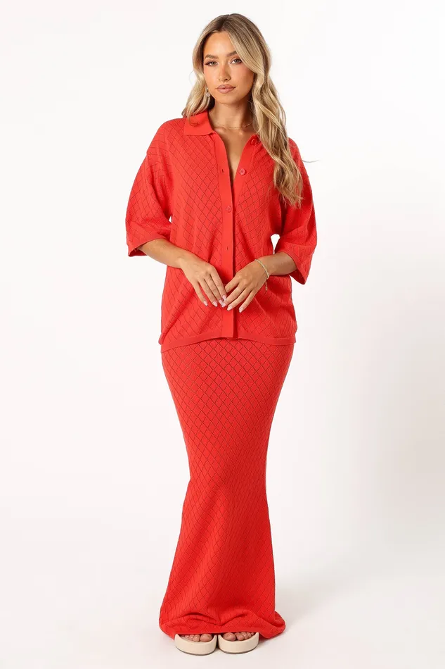 Skirts Stella Knit Skirt 8211 Jaffa Jaffa petalandpup Women