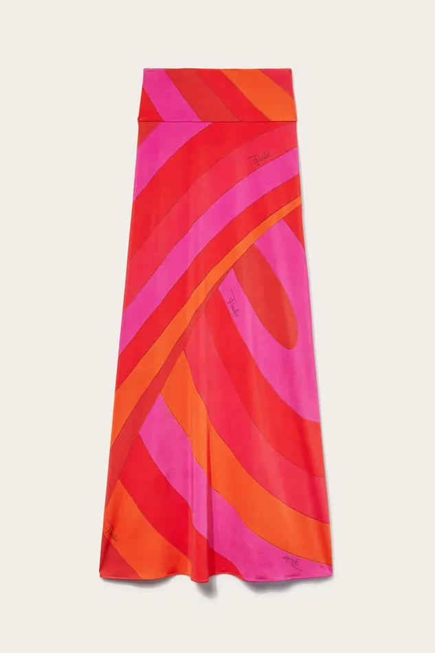 Skirts Women PUCCI IridePrint Long Skirt