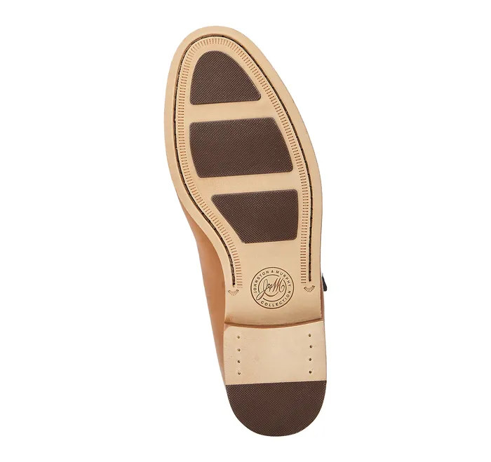 SlipOns and Loafers Men Johnston and Murphy Baldwin Penny Loafer Cognac Sheepskin