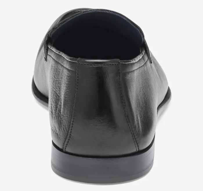 SlipOns and Loafers Men Johnston and Murphy Taylor Penny Loafer Black Italian Calfskin
