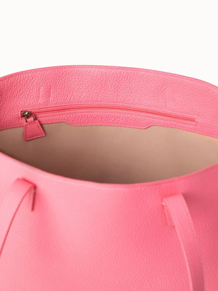 Small Ai Shoulder Bag In Calf Leather Blossom Women Akris Tote Bags