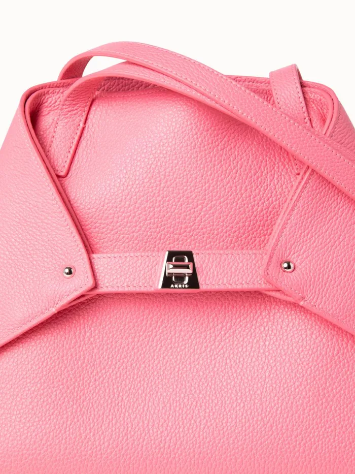 Small Ai Shoulder Bag In Calf Leather Blossom Women Akris Tote Bags