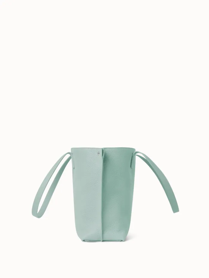 Small Ai Shoulder Bag In Calf Leather Mint Women Akris Tote Bags
