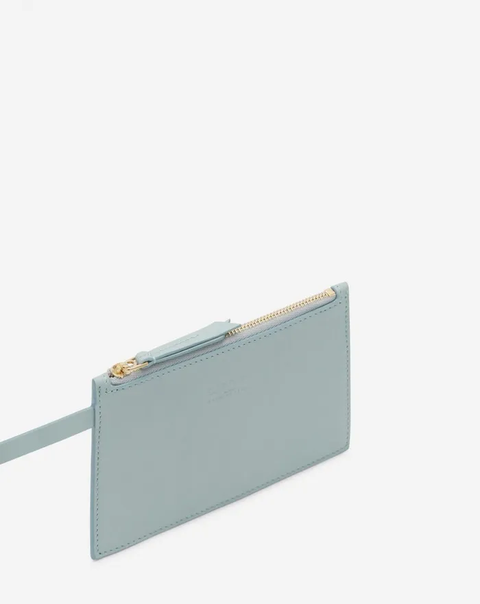 Small Leather Sequence By Lanvin Handbag Ice Blue Women Lanvin Mini Bags and Clutches