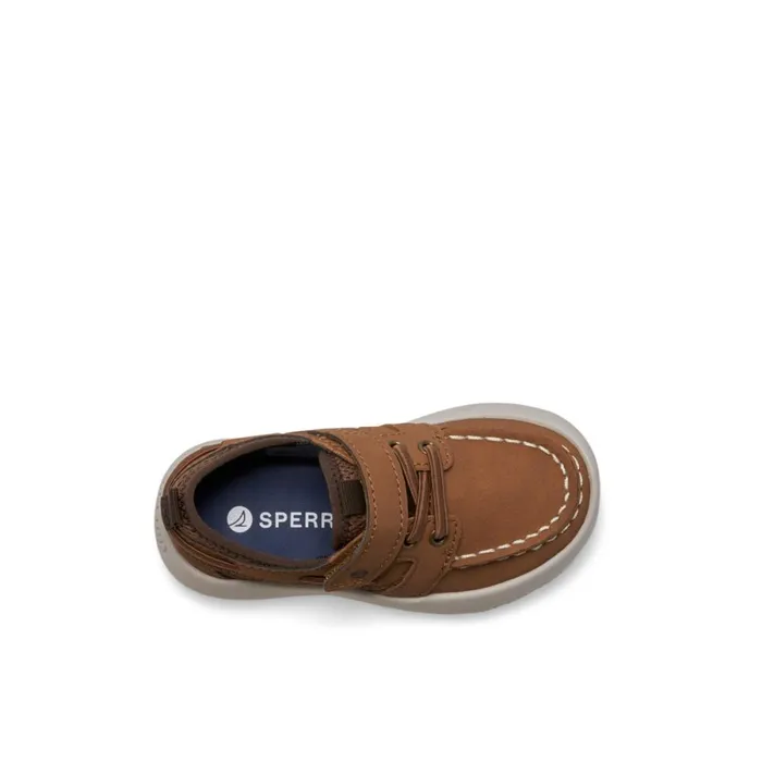 Sneakers Kids Sperry Bowfin Junior Boat Shoe Medium Beige