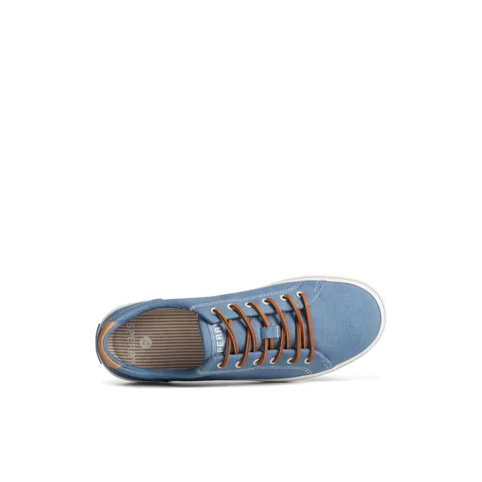 Sneakers Men Sperry Striper II Linen LTT Sneaker Blue
