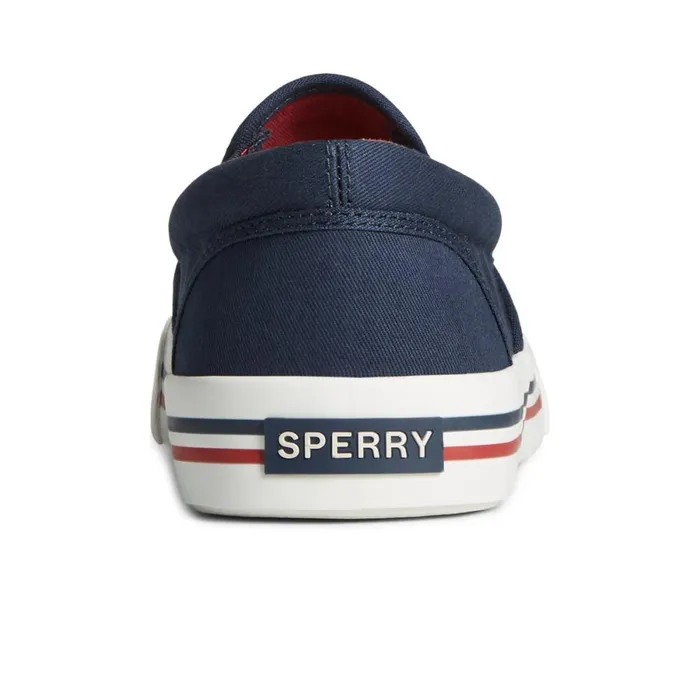 Sneakers Men Sperry Striper II Nautical Slip On Sneaker Navy