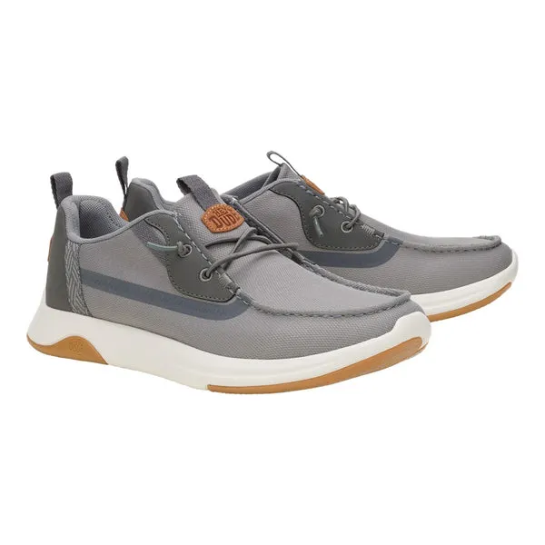 Sneakers Wally Drift Mesh Monument Grey 8211 heydude Apparel