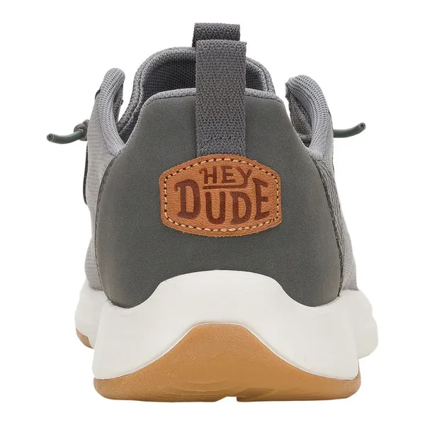 Sneakers Wally Drift Mesh Monument Grey 8211 heydude Apparel