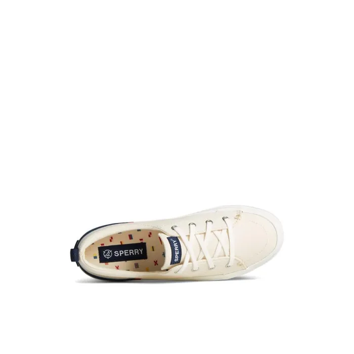 Sneakers Women Sperry Crest Vibe Stripe Sneaker Bone