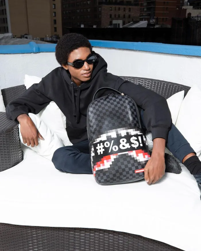 SPRAYGROUND Backpacks 039WHAT THE BEEP039 SHARK BACKPACK 8211 Universal