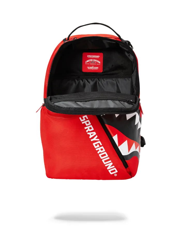 SPRAYGROUND Backpacks ANGLED SHARK RED 8211 Universal SPRAYGROUND Backpacks ANGLED SHARK RED 8211 Universal