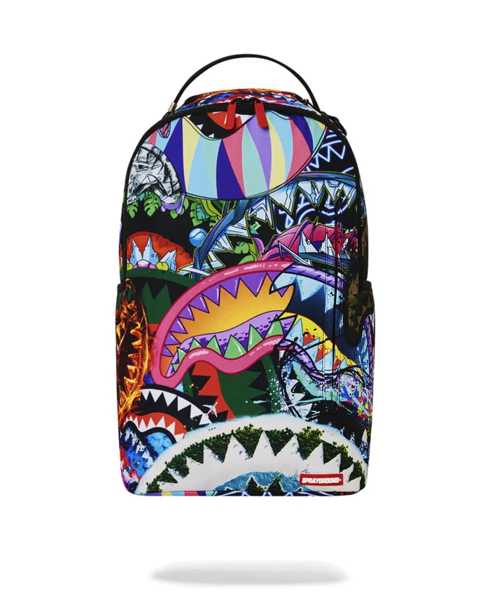 SPRAYGROUND Backpacks CANT STOP THE SHARK DLXSR BACKPACK 8211 Universal