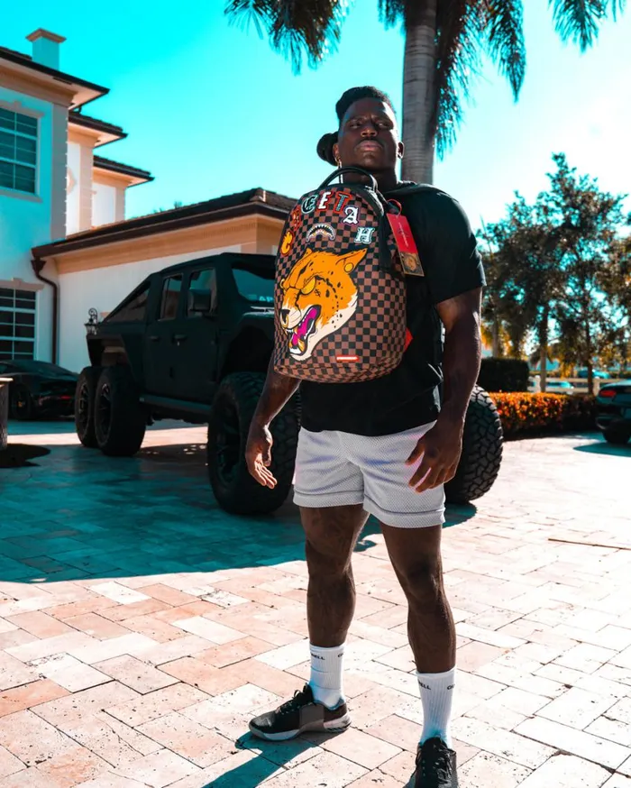 SPRAYGROUND Backpacks CHEETAH SPEED SHARK BACKPACK TYREEK HILL COLLAB 8211 Universal SPRAYGROUND Backpacks CHEETAH SPEED SHARK BACKPACK TYREEK HILL COLLAB 8211 Universal