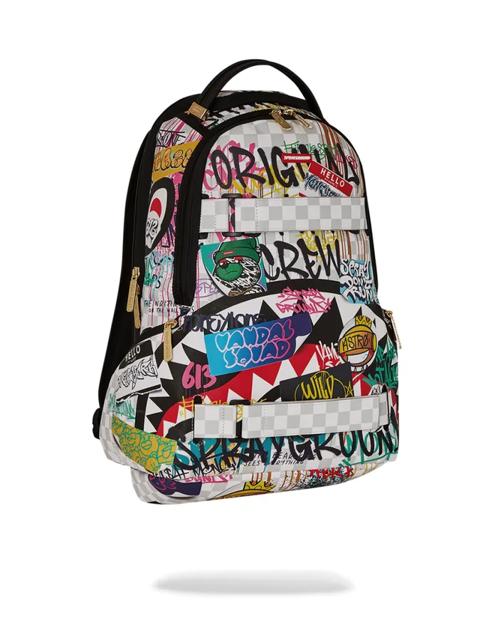 SPRAYGROUND Backpacks CREATE ANOTHER DAY SKATEBOARDSTRAP BACKPACK 8211 Universal