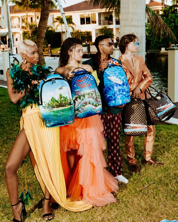 SPRAYGROUND Backpacks DEEPSEA ESCAPE BACKPACK WREMOVABLE SCARF 8211 Universal