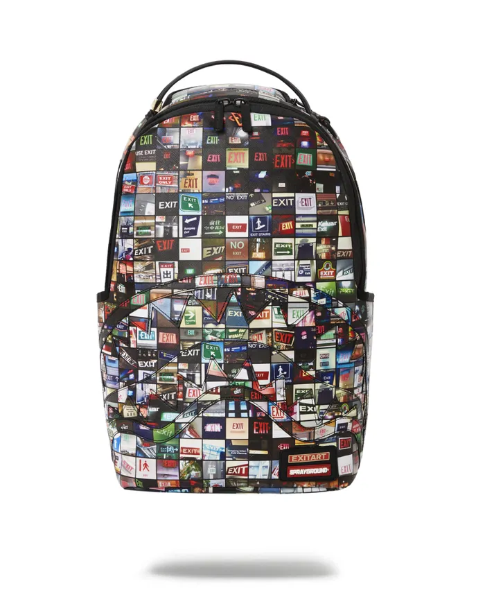 SPRAYGROUND Backpacks EXIT ART COLLAB BACKPACK DLXV 8211 Universal