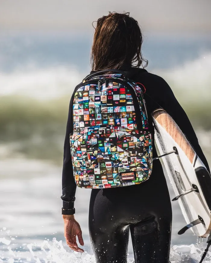 SPRAYGROUND Backpacks EXIT ART COLLAB BACKPACK DLXV 8211 Universal