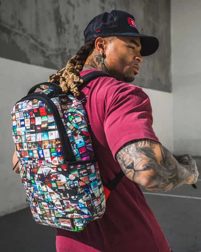 SPRAYGROUND Backpacks EXIT ART COLLAB BACKPACK DLXV 8211 Universal