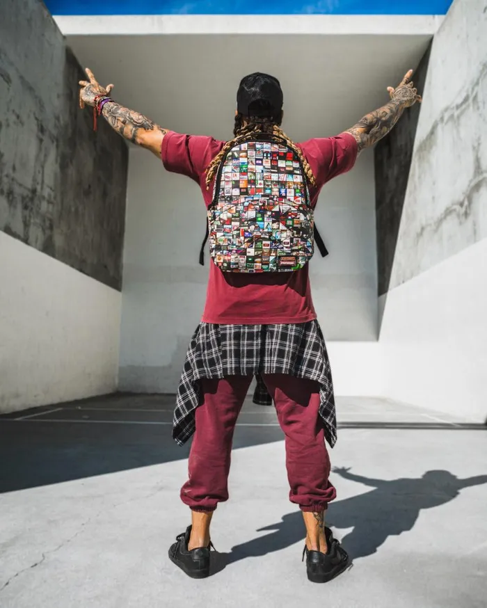 SPRAYGROUND Backpacks EXIT ART COLLAB BACKPACK DLXV 8211 Universal