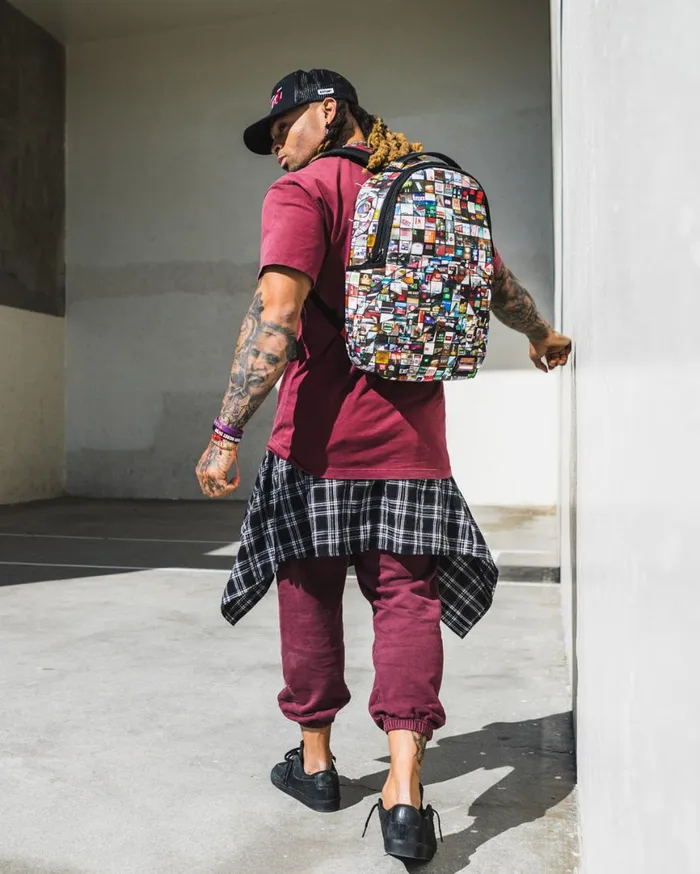 SPRAYGROUND Backpacks EXIT ART COLLAB BACKPACK DLXV 8211 Universal