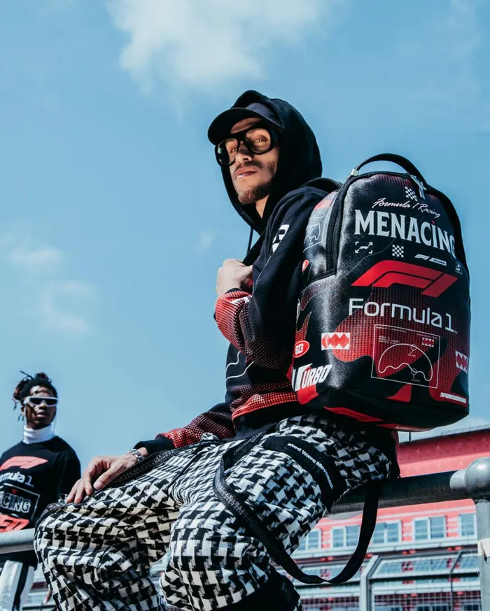 SPRAYGROUND Backpacks FORMULA 1 MENACING BACKPACK DLXV 8211 Universal SPRAYGROUND Backpacks FORMULA 1 MENACING BACKPACK DLXV 8211 Universal
