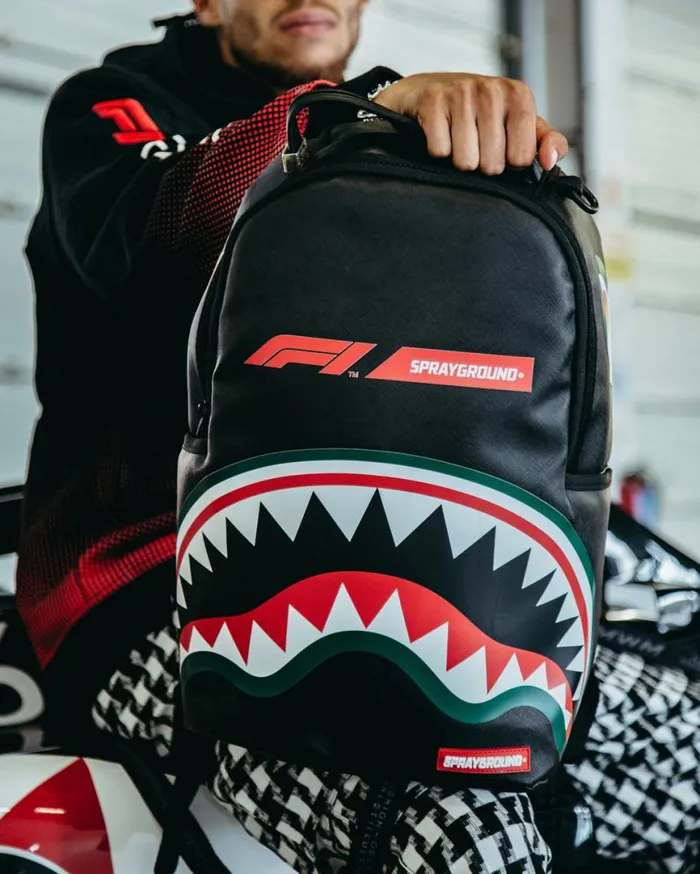 SPRAYGROUND Backpacks FORMULA 1 OFFICIAL RACE TEAM BACKPACK DLXV 8211 Universal