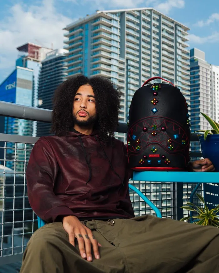SPRAYGROUND Backpacks GEMSTONE OUTLAW BACKPACK DLXV 8211 Universal SPRAYGROUND Backpacks GEMSTONE OUTLAW BACKPACK DLXV 8211 Universal