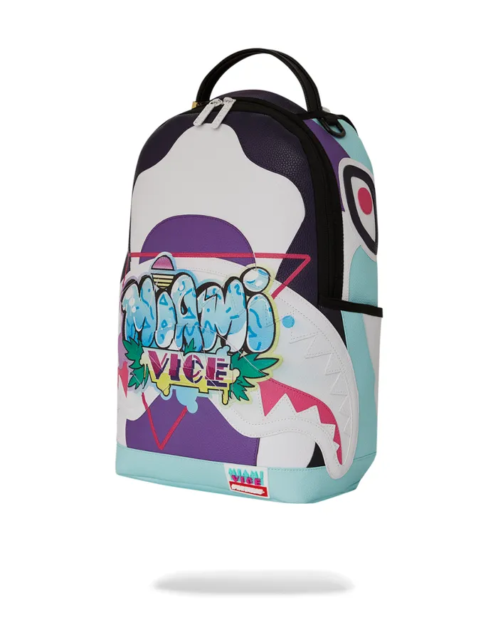 SPRAYGROUND Backpacks MIAMI VICE SOUTH BEACH BACKPACK DLXV 8211 Universal SPRAYGROUND Backpacks MIAMI VICE SOUTH BEACH BACKPACK DLXV 8211 Universal