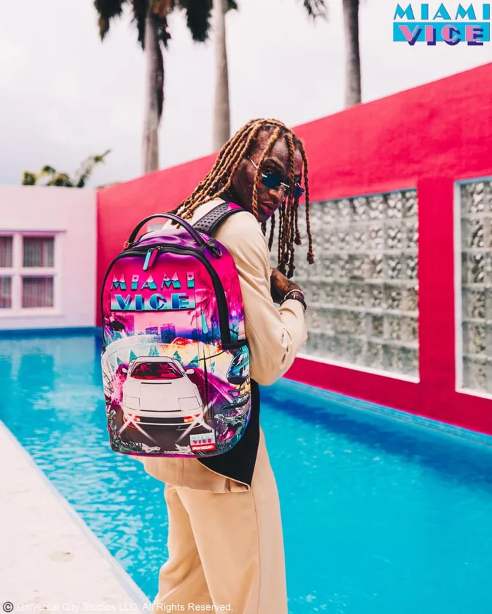 SPRAYGROUND Backpacks MIAMI VICE VIBES BACKPACK DLXV 8211 Universal SPRAYGROUND Backpacks MIAMI VICE VIBES BACKPACK DLXV 8211 Universal