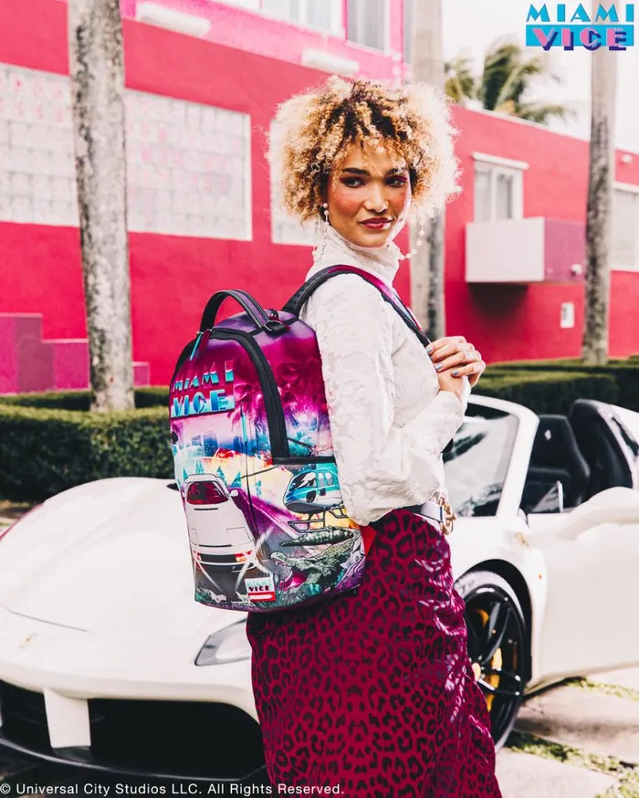 SPRAYGROUND Backpacks MIAMI VICE VIBES BACKPACK DLXV 8211 Universal SPRAYGROUND Backpacks MIAMI VICE VIBES BACKPACK DLXV 8211 Universal